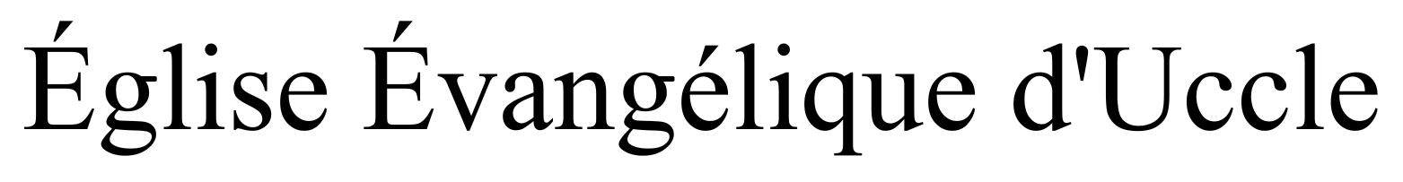 Église Évangélique d'Uccle 